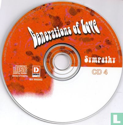 Generations Of Love - CD 4: Sympathy - Image 3