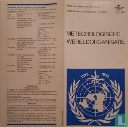 Meteorologische Wereldorganisatie 1873-1973 - Afbeelding 1