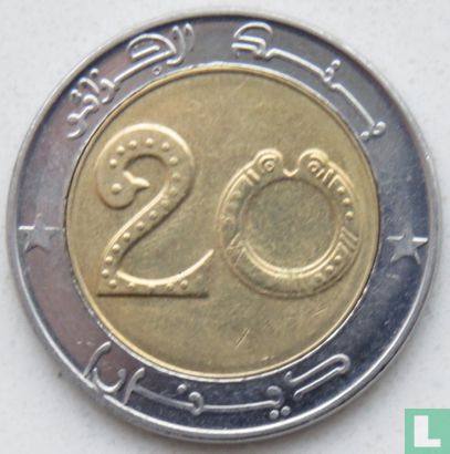 Algerije 20 dinars AH1439 (2018) - Afbeelding 2