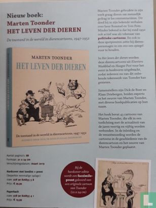 Nieuw boek: Marten Toonder Het leven der dieren / Bommel-deurposter - Image 1