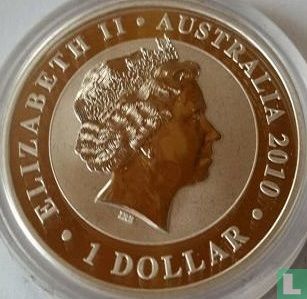 Australien 1 Dollar 2010 (gefärbt) "Koala" - Bild 1
