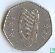 Ierland 50 pence 1971 - Afbeelding 1