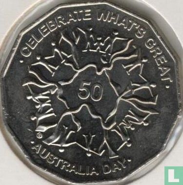 Australie 50 cents 2010 "Australia Day" - Image 2