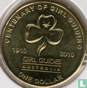 Australie 1 dollar 2010 "Centenary of Girl Guiding" - Image 2