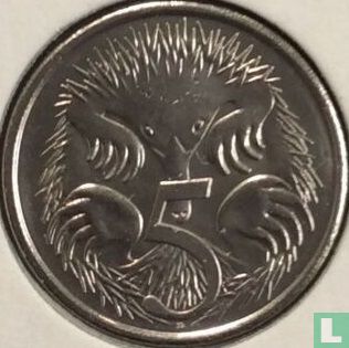 Australie 5 cents 2017 - Image 2