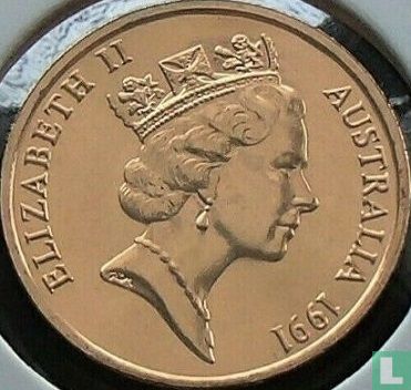 Australie 1 cent 1991 - Image 1