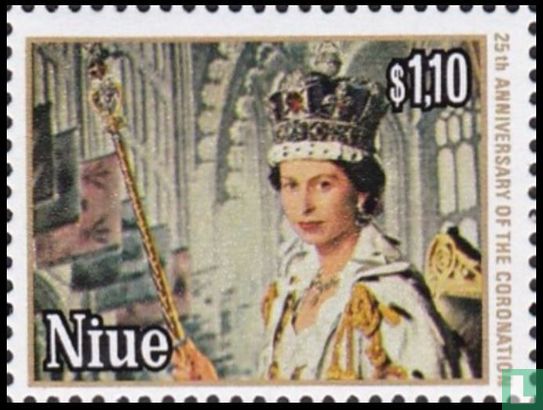 25-jarig jubileum van de kroning van Elizabeth II  