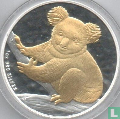 Australie 1 dollar 2009 (coloré) "Koala" - Image 2