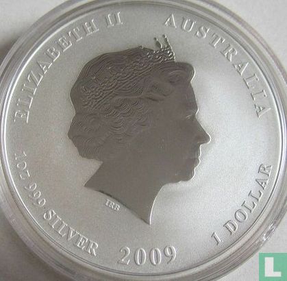 Australie 1 dollar 2009 (type 1 - non coloré) "Year of the Ox" - Image 1