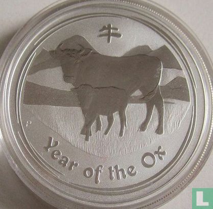 Australië 1 dollar 2009 (type 1 - kleurloos) "Year of the Ox" - Afbeelding 2