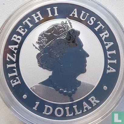 Australië 1 dollar 2019 (kleurloos - zonder privy merk) "Koala" - Afbeelding 2