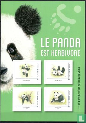 The panda is herbivorous - Image 1