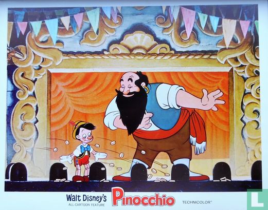 Walt Disney's all cartoon feature Pinocchio technicolor - Afbeelding 1