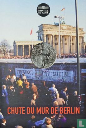 Frankreich 10 Euro 2019 "30 years Fall of Berlin wall" - Bild 3