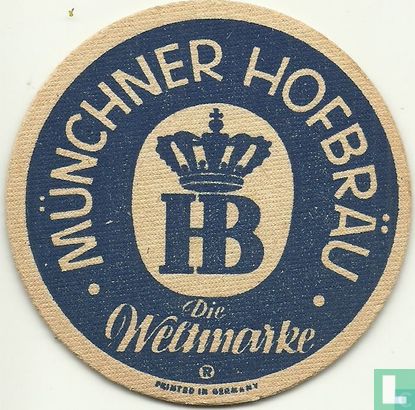 Münchner Hofbräu - Die Weltmarke ® 9,5 cm - Afbeelding 1