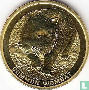 Australien 1 Dollar 2008 "Common wombat" - Bild 2