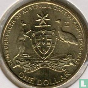 Australia 1 dollar 2008 (M) "100th anniversary Original Coat of Arms" - Image 2