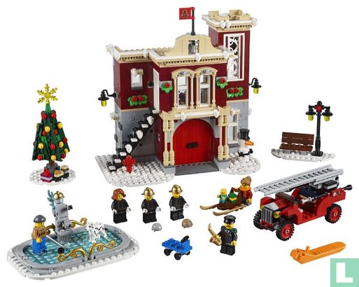 Lego 10263 Winter Village Fire Station - Bild 2