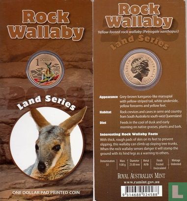 Australien 1 Dollar 2008 "Rock wallaby" - Bild 3