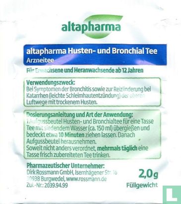 Husten- und Bronchial Tee - Image 1