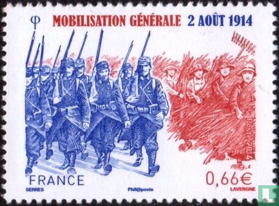 General mobilization 1914