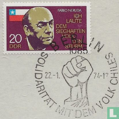 BERLIN 1085 - Solidarität mit dem Volk Chiles