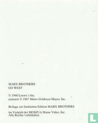 Marx Brothers Go West - Image 2