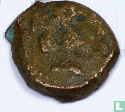 Tyre, Phönizien  AE15  (Palme, Tyche)  104-117 CE (irreg) - Bild 2
