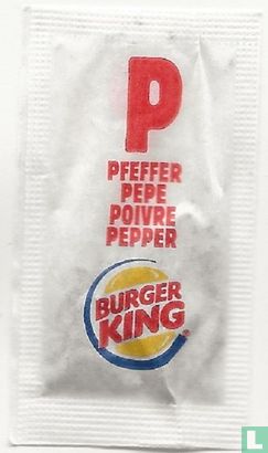 Burger King pfeffer pepe poivre pepper [4Lo] - Image 1