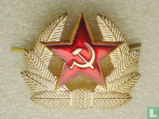 Kokarda USSR Red Star Hat pin badge