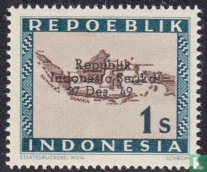 Indonesië kaart