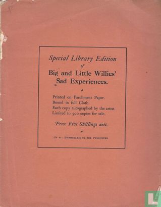 The sad experiences of Big and Little Willie during the first 6 months of the Great War - Afbeelding 2