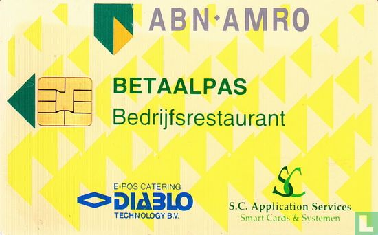 ABN-AMRO betaalpas Bedrijfsrestaurant - Afbeelding 1