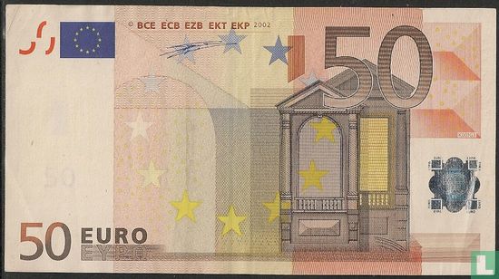 Eurozone 50 Euro T-K-Du - Afbeelding 1