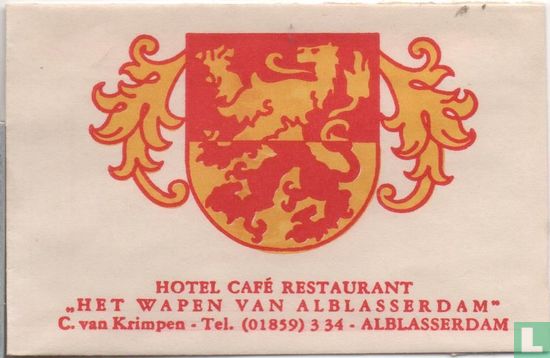Hotel Cafe Restaurant "Het Wapen van Alblasserdam" - Bild 1