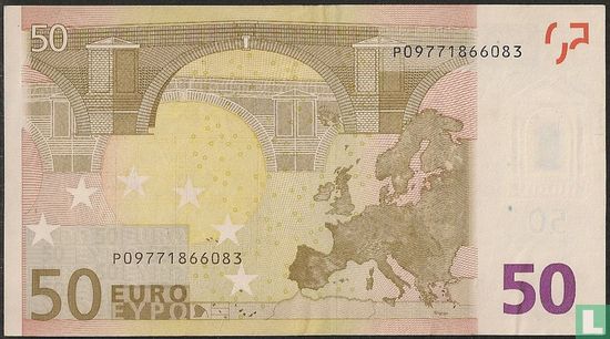 Eurozone 50 Euro P-G-Du - Afbeelding 2