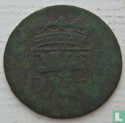 VOC 1 duit 1751 (West-Friesland) - Afbeelding 2