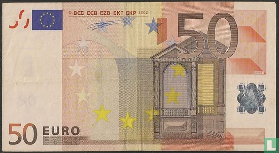 Eurozone 50 Euro S-J-Du - Afbeelding 1
