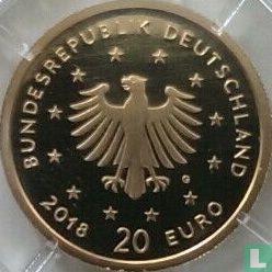 Germany 20 euro 2018 (G) "Eurasian eagle-owl" - Image 1