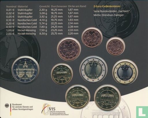 Germany mint set 2016 (G) - Image 2