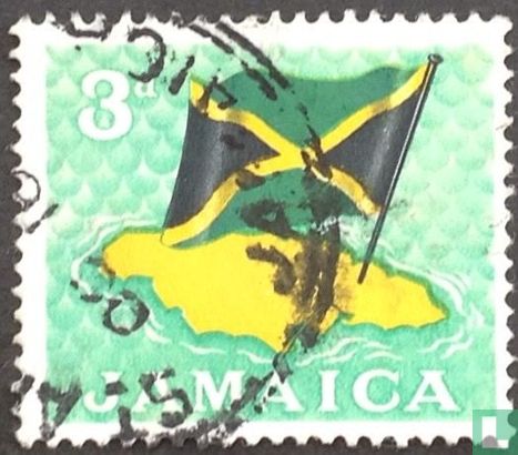 Vlag van Jamaica  