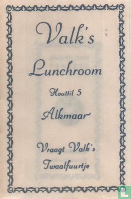 Valk's Lunchroom - Afbeelding 1