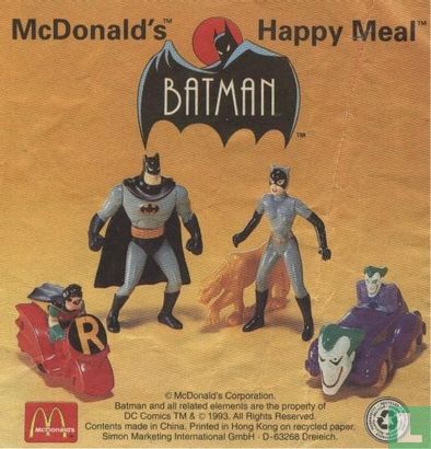 Happy meal 1993: Batman - Afbeelding 1