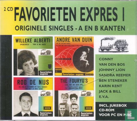 Favorieten Expres 1 (Originele singles - A en B kanten) - Afbeelding 1