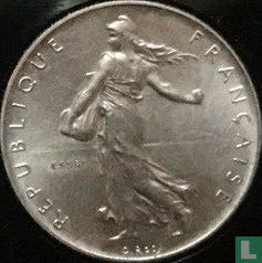 Frankrijk 1 franc 1959 (proefslag) - Afbeelding 2