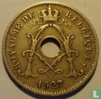 België 10 centimes 1927 (FRA) - Afbeelding 1