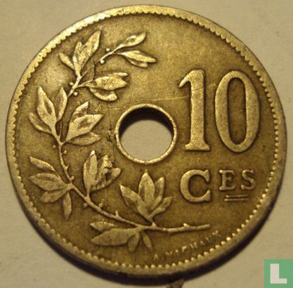 België 10 centimes 1927 (FRA) - Afbeelding 2