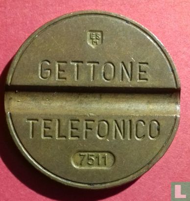 Gettone Telefonico 7511 (ESM)  - Afbeelding 1