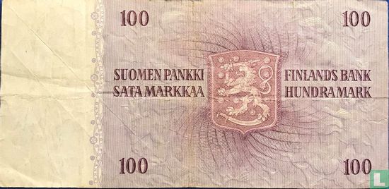 Finland 100 Markkaa 1963 (Litt A) - Image 2