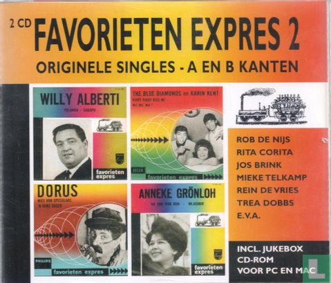 Favorieten Expres 2 (Originele singles - A en B kanten) - Afbeelding 1